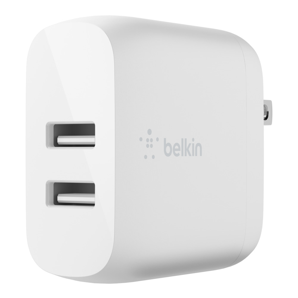belkin Dual USB-A Wall Charger 24W