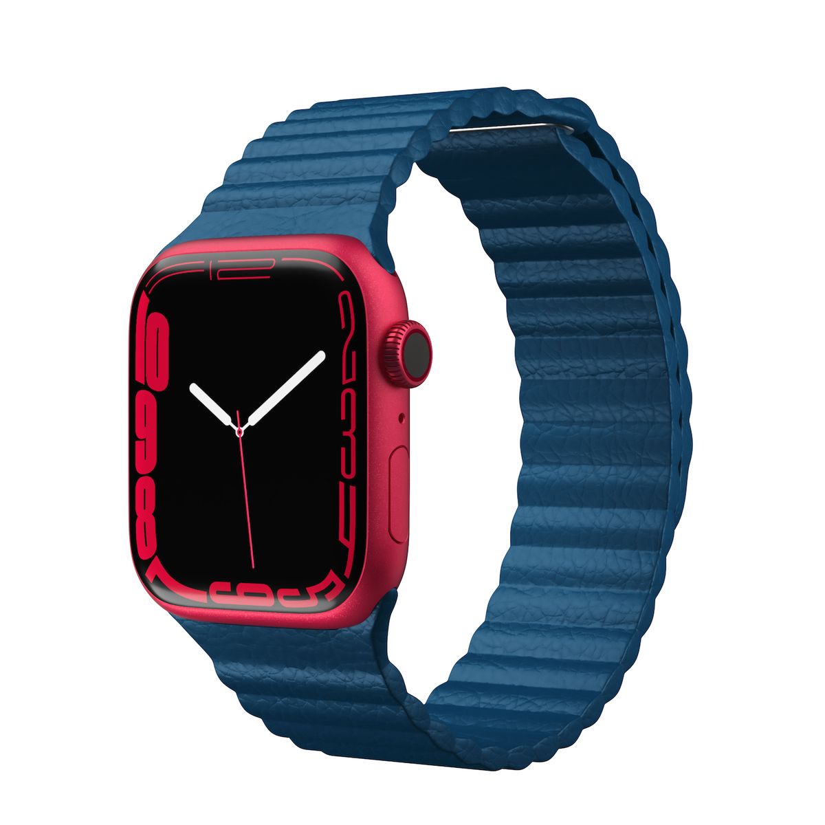 NextOne 42/44mm Apple Watch Leather Loop - Blue