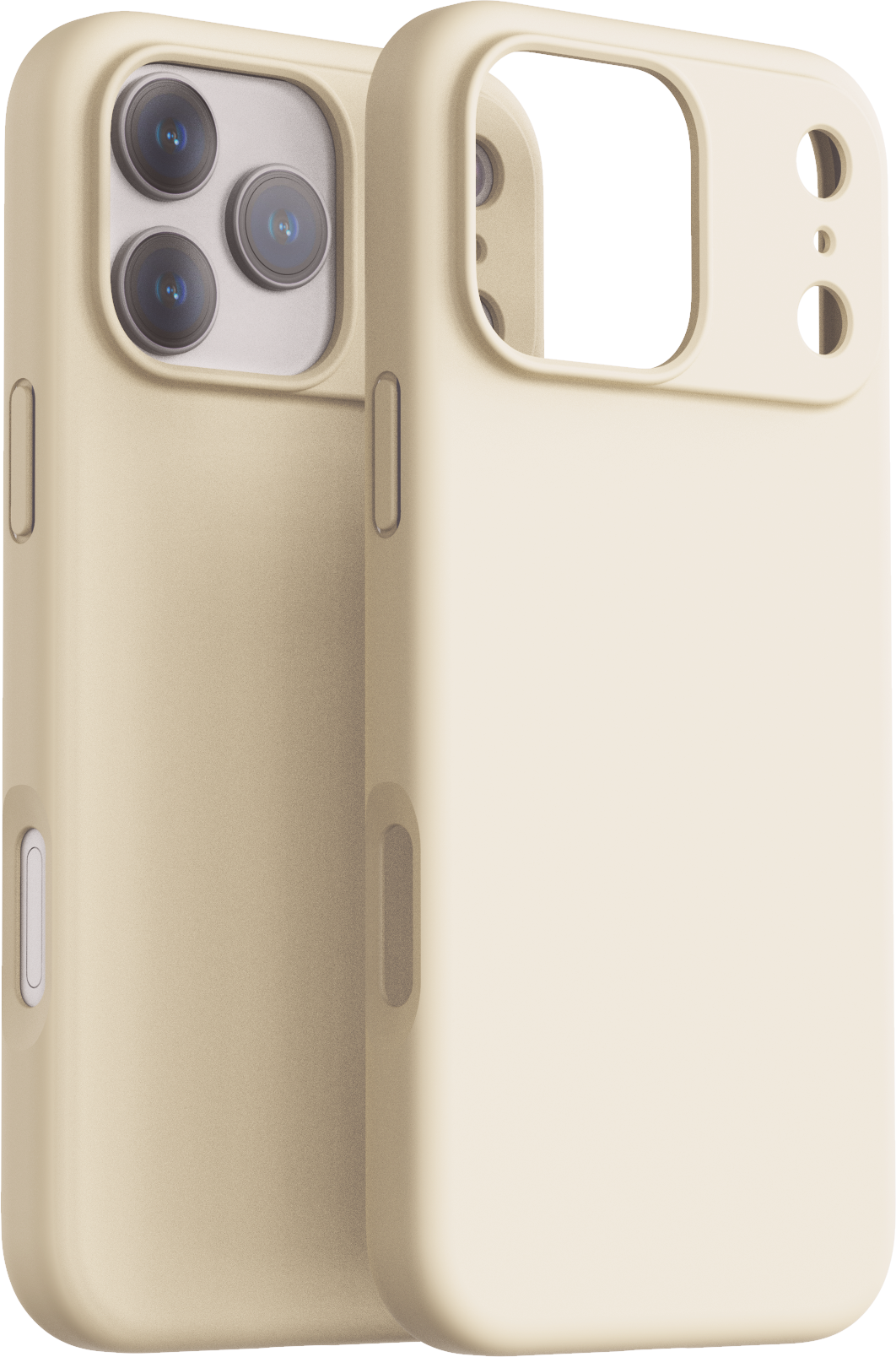 Dviced Silicone MagSafe iPhone 17 Pro Max case - Beige