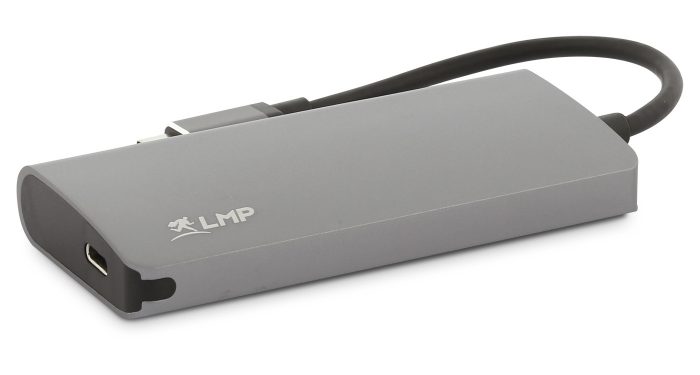 LMP USB-C Video Hub 5 Port: HDMI, 3x USB 3.0, USB-C port Space gray