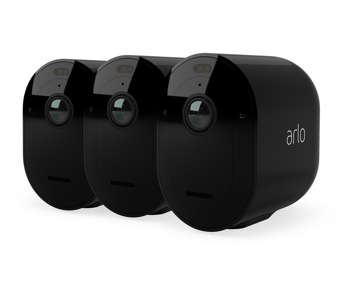 Arlo Pro 5 Outdoor Security Camera - 3 Camera Kit - Black