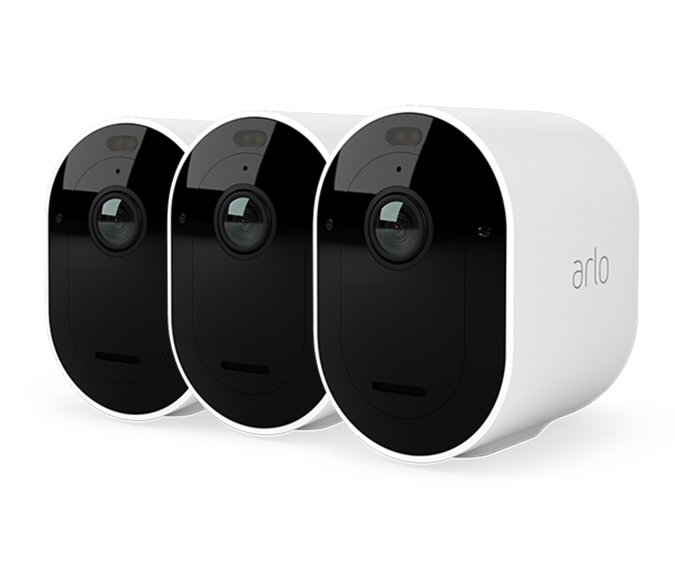 Arlo Pro 5 Outdoor Security Camera - 3 Camera Kit - White