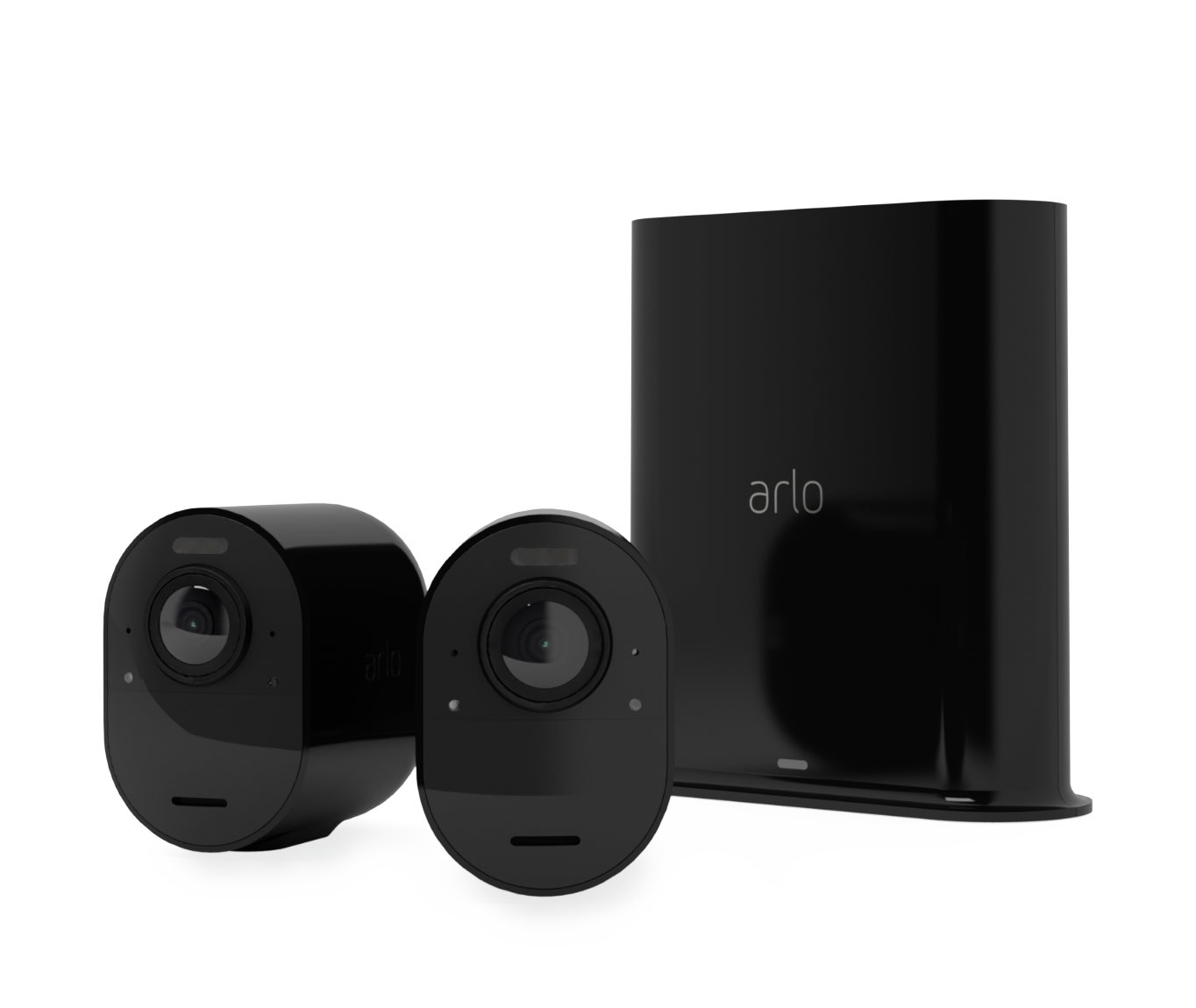 Arlo Ultra 2 Outdoor Security Camera 2 Camera Kit - Black