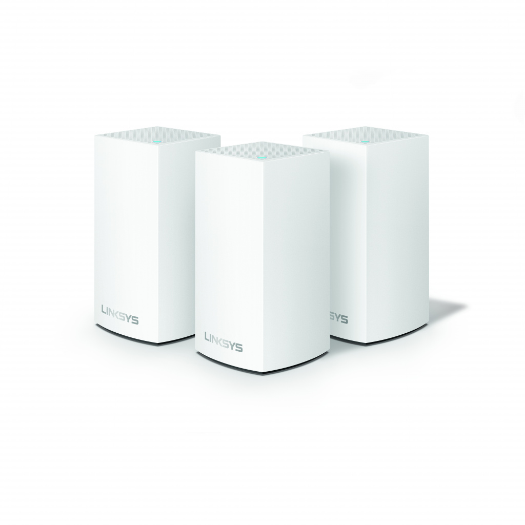 Linksys Velop Intelligent Mesh WiFi System, 3-Pack White (AC3900)