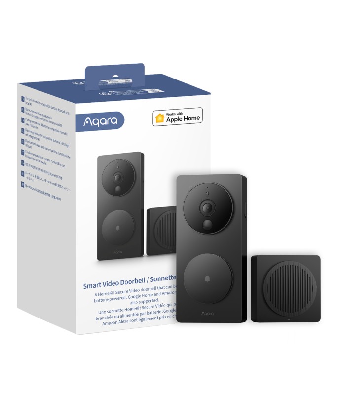 Aqara Smart Video Doorbell G4 - Black