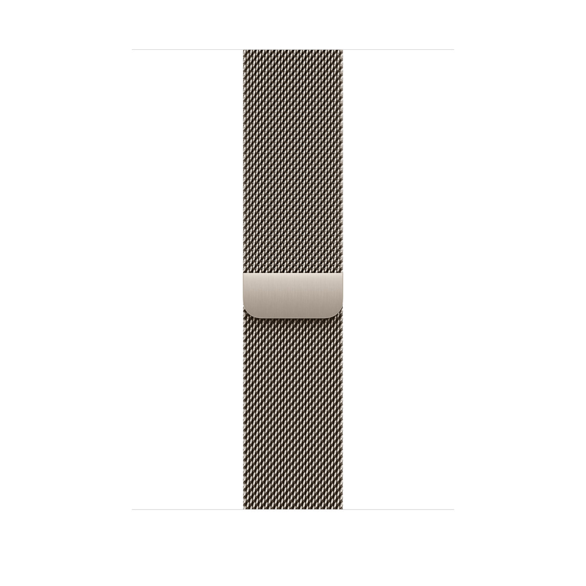 Apple Watch 46mm Milanese Loop: Natural Milanese Loop - S/M
