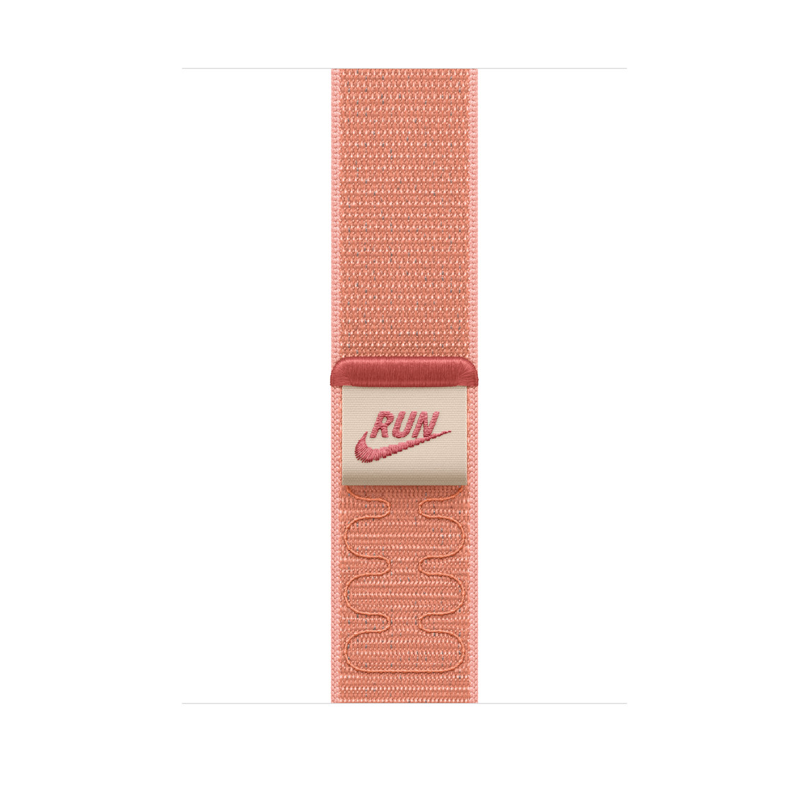 Apple Watch 46mm Loop: Alpenglow Pink Nike Sport Loop