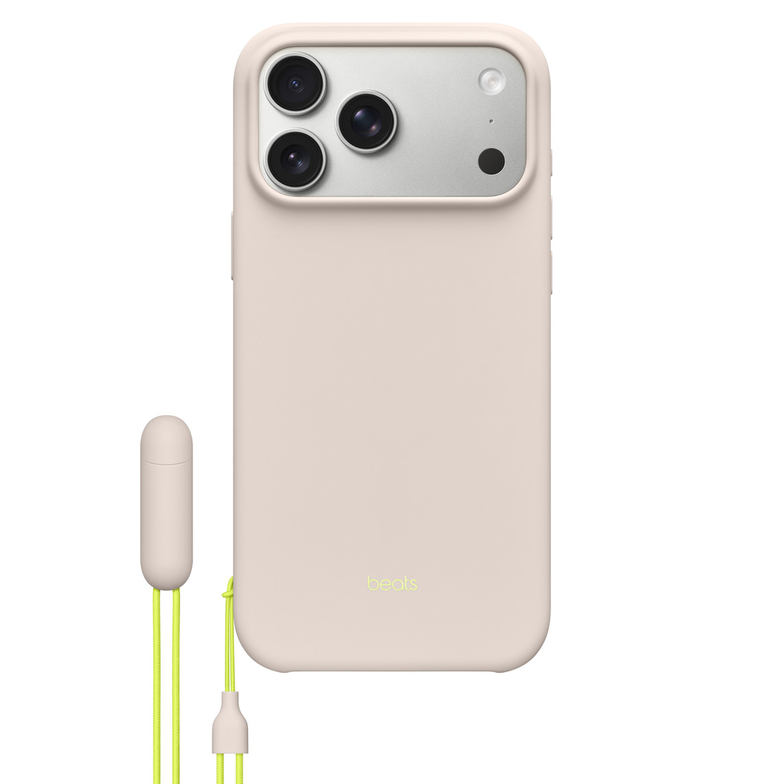 Beats iPhone 17 Pro Max Kickstand Case with MagSafe and Camera Control - Lime Stone