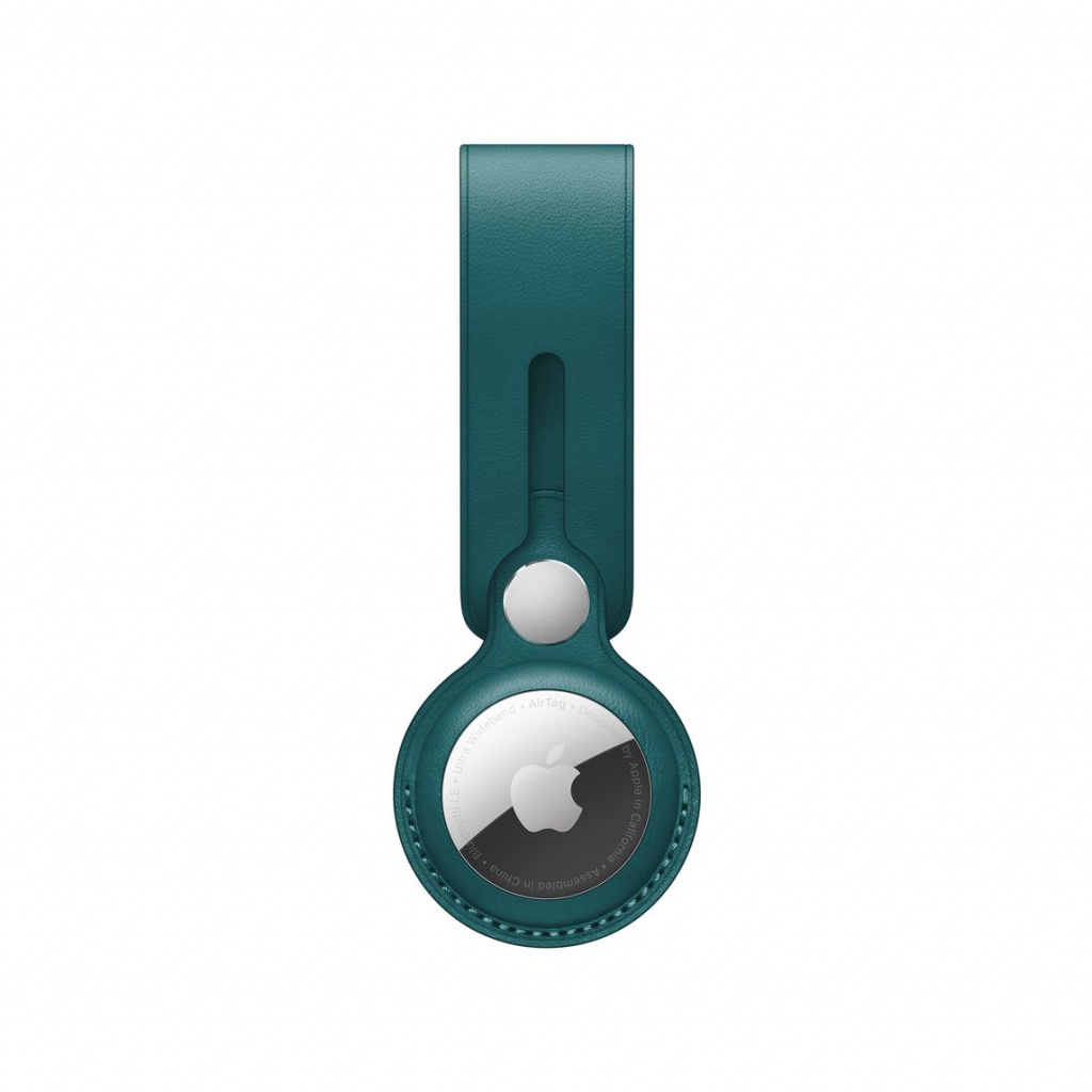 Apple AirTag Leather Loop Forest Green (Seasonal Summer 2021)