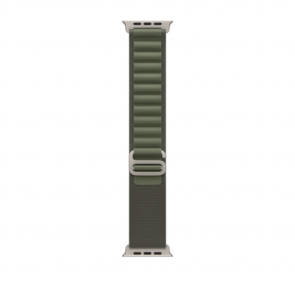 Apple Watch 49mm Band: Green Alpine Loop - Small