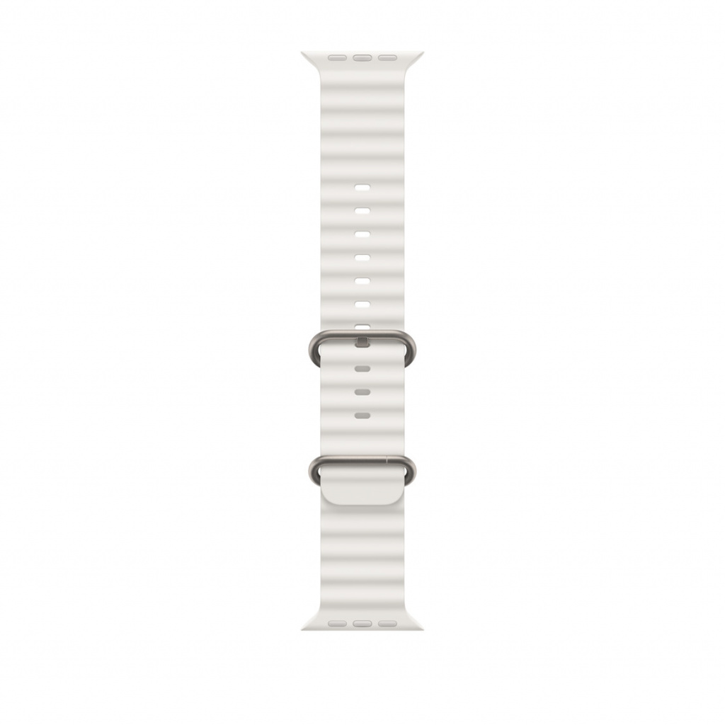 Apple Watch 49mm Band: White Ocean Band