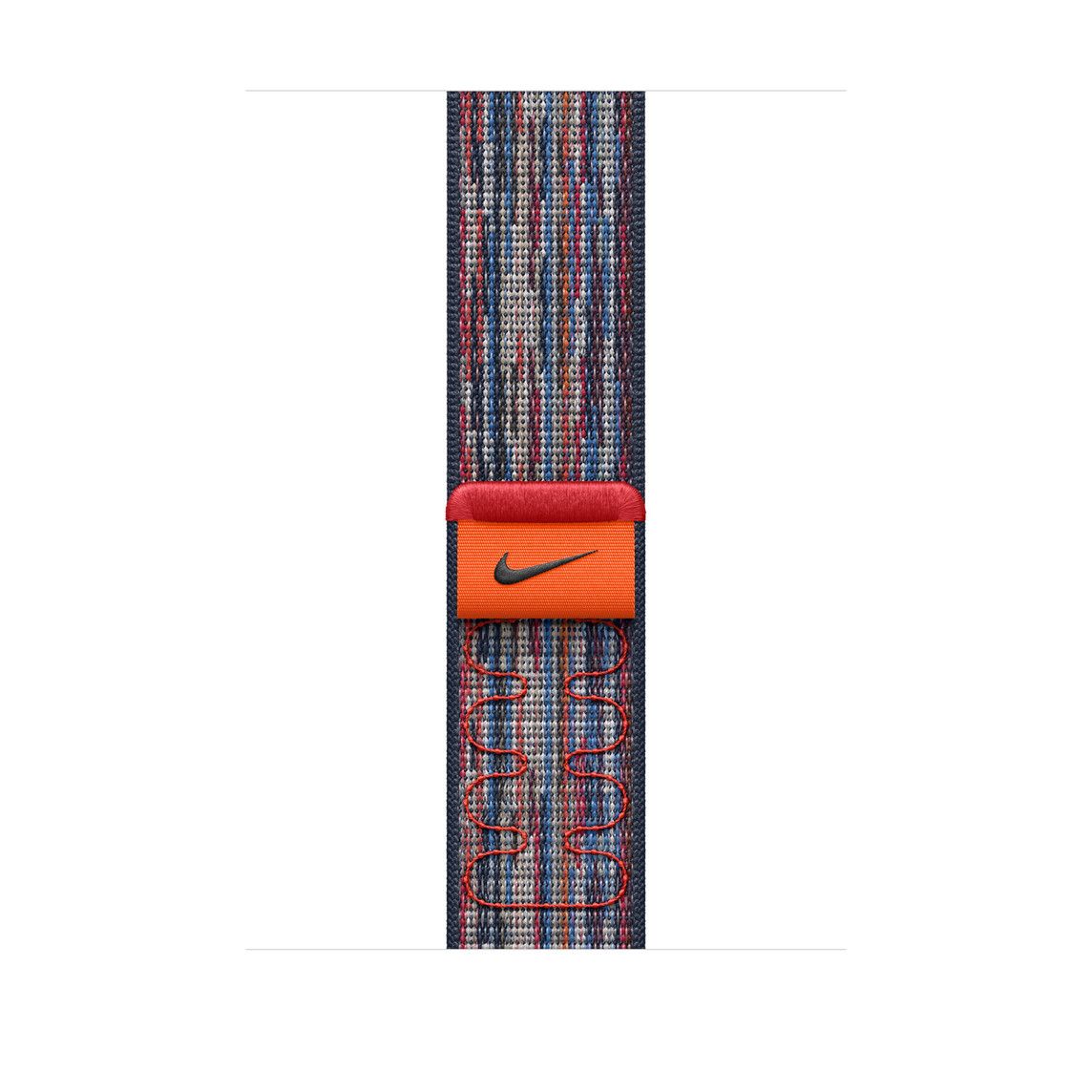 Apple Watch 46mm Nike Sport Loop: Blue/Red Nike Sport Loop