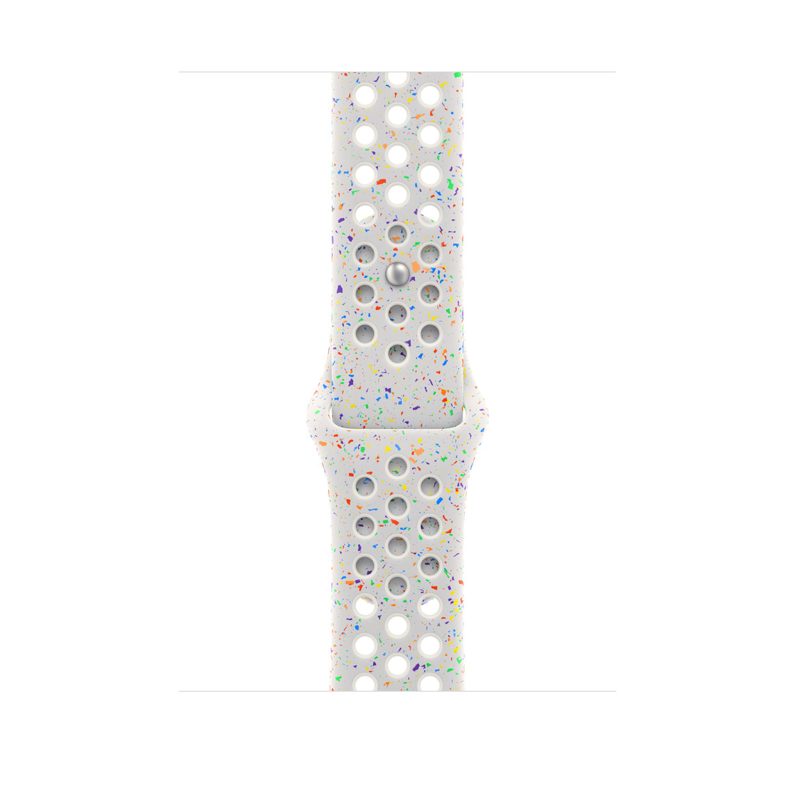 Apple Watch 46mm Nike Sport Band: Pure Platinum Nike Sport Band - M/L